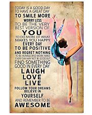 Aerobic gymnastics Today Is Good Day 11x17 Poster front