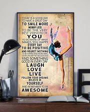 Aerobic gymnastics Today Is Good Day 11x17 Poster lifestyle-poster-2