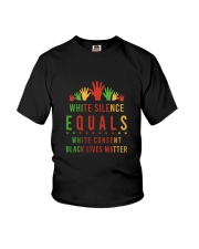 White Silence Equals Youth T-Shirt thumbnail