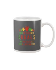 White Silence Equals Mug thumbnail