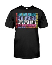 Love word art yard sign Classic T-Shirt tile