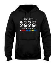 11th Birthday 2020 color Hooded Sweatshirt thumbnail