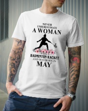 Badminton Woman Love Shirt Classic T-Shirt lifestyle-mens-crewneck-front-6
