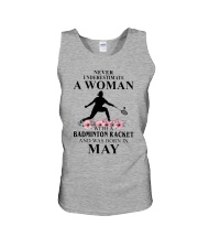 Badminton Woman Love Shirt Unisex Tank thumbnail