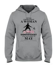Badminton Woman Love Shirt Hooded Sweatshirt thumbnail