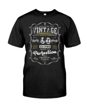Vintage 1980 Edition 40th Birthday Gift Classic T-Shirt thumbnail