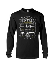 Vintage 1980 Edition 40th Birthday Gift Long Sleeve Tee front