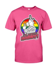 I'm always horny Unicorn Gay Pride Rainbow Circle Classic T-Shirt thumbnail