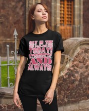 Gay in the USA Today Tomorrow Forever and Always Classic T-Shirt apparel-classic-tshirt-lifestyle-06