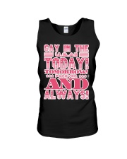 Gay in the USA Today Tomorrow Forever and Always Unisex Tank thumbnail