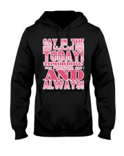 Gay in the USA Today Tomorrow Forever and Always Hooded Sweatshirt thumbnail