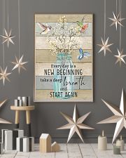 Hummingbird Everyday is a New Beginning 11x17 Poster lifestyle-holiday-poster-1