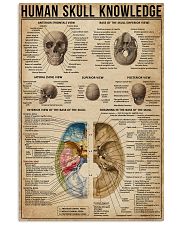 Human Skull Knowledge 11x17 Poster front