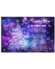 Lovers Missing You At Christmas Butterfly 24x16 Poster front