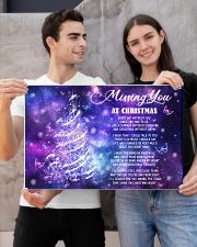 Lovers Missing You At Christmas Butterfly 24x16 Poster poster-landscape-24x16-lifestyle-21