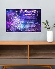 Lovers Missing You At Christmas Butterfly 24x16 Poster poster-landscape-24x16-lifestyle-25