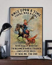Dictionary Horse Trainer Girl Love Dog 11x17 Poster lifestyle-poster-2