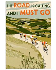 The Road Is Calling Cycling 11x17 Poster front