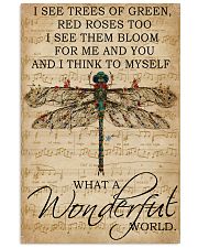 Music Sheet And I Think Dragonfly 11x17 Poster front