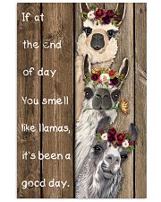 Wood Piece You Smell Like Llama 11x17 Poster front