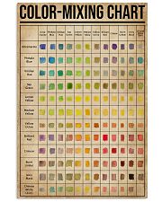 Painting Color-Mixing Chart 11x17 Poster front