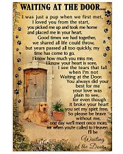 Waiting At The Door Labrador Retriever 11x17 Poster front