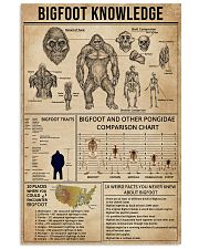 Bigfoot Knowledge 11x17 Poster front