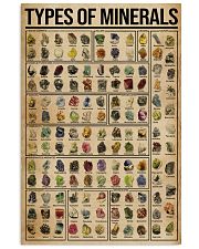 Types Of Minerals 16x24 Poster front