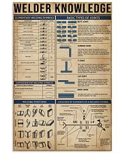Welder Knowledge 11x17 Poster front