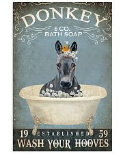 Vintage Bath Soap Donkey 11x17 Poster front