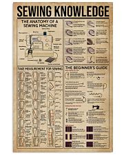 Sewing Knowledge 16x24 Poster front