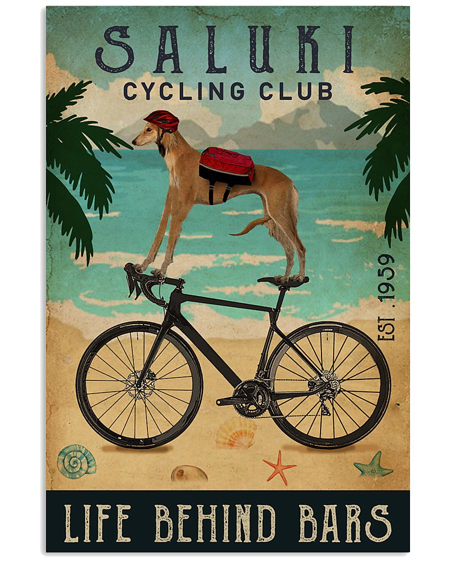 Cycling Club Saluki 11x17 Poster