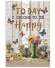 Pallet Garden Choose To Be Happy Butterfly 11x17 Poster front