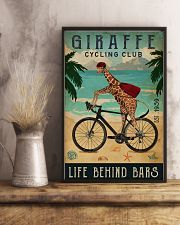 Cycling Club Giraffe 11x17 Poster lifestyle-poster-3