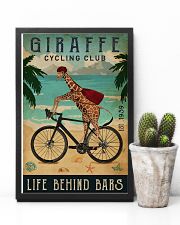 Cycling Club Giraffe 11x17 Poster lifestyle-poster-8
