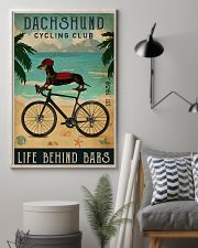 Cycling Club Dachshund 11x17 Poster lifestyle-poster-1