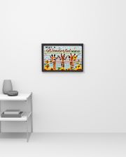 Music Sheet Wonderful World Giraffe 17x11 Poster poster-landscape-17x11-lifestyle-04