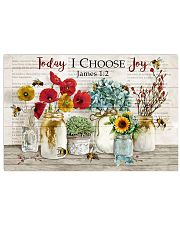 Catchphrase Today I Choose Joy Bee 17x11 Poster front