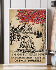 Buddha Yoga And Litter Go Yourself 16x24 Poster lifestyle-poster-4