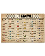 Crochet Knowledge 24x16 Poster front