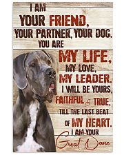 Great Dane I Am Your Friend 11x17 Poster front