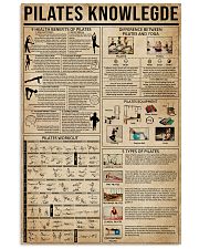 Pilates Knowlegde 11x17 Poster front