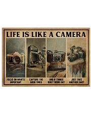 Life Is Like A Camera 24x16 Poster front