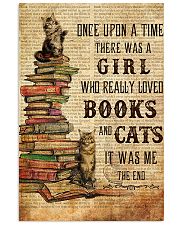 Books Cats Once Upon A Time Maine Coon 11x17 Poster front