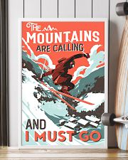 The Mountains Are Calling Skiing 16x24 Poster lifestyle-poster-4