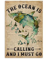 Dictionary The Ocean Is Calling Shark 11x17 Poster front