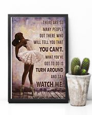 Watch Me Ballet Black Girl 11x17 Poster lifestyle-poster-8