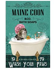 Green Bath Soap Company Maine Coon 11x17 Poster front