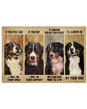 Bernese Mountain Dog If You Feel Sad 24x16 Poster front