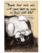 People That Hate Cats 11x17 Poster front